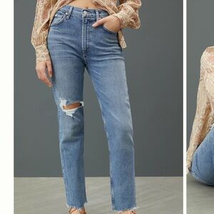 Citizens of Humanity size 28 Daphne Cropped High Rise Jeans